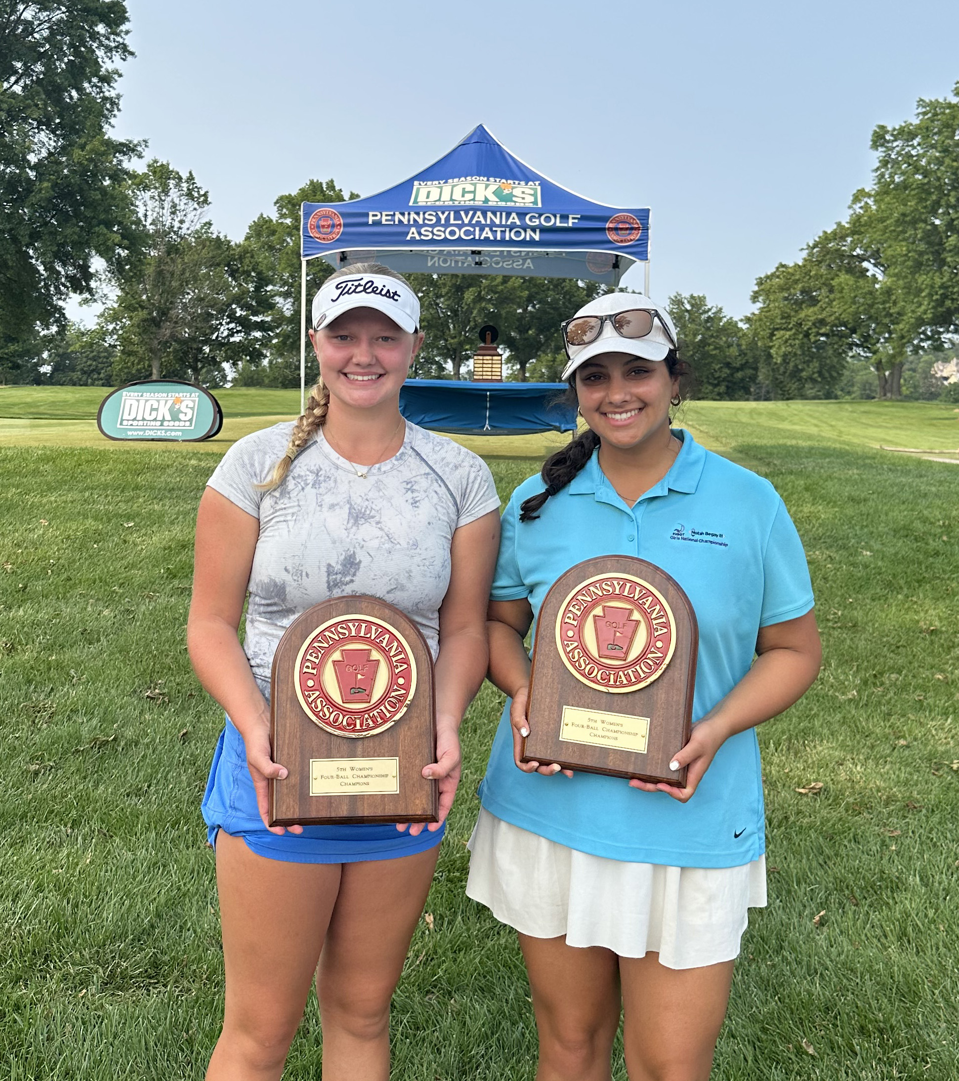 Krosse and Gooneratne Shoot 2nd Round 62 to Take Women's Four-Ball